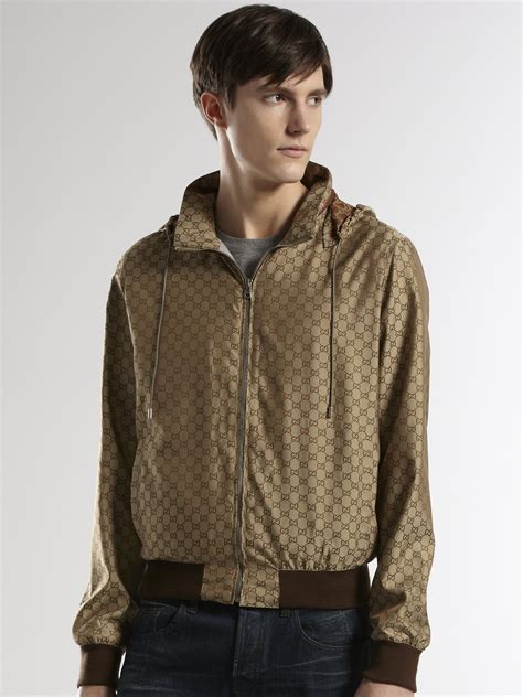 gucci nylon jacket gg|gucci jackets for men.